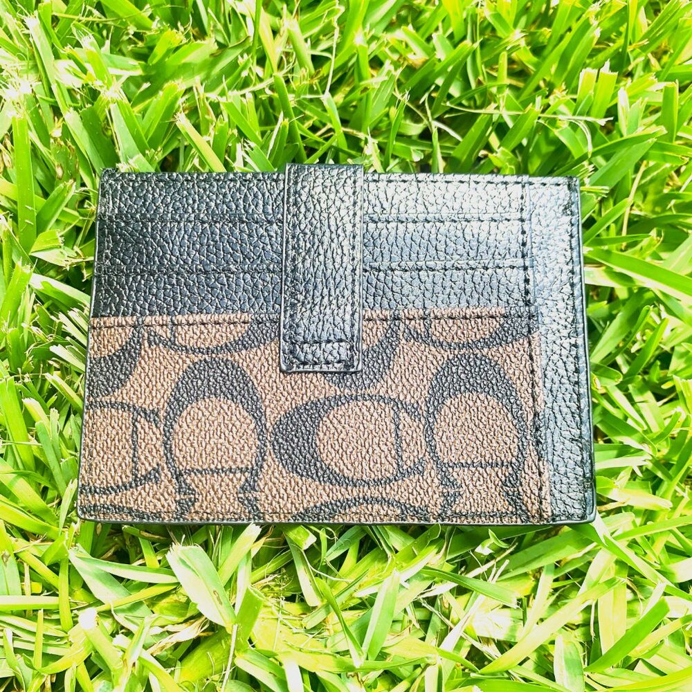 Fashion Designer Inspired Coach Wallet Card Holder - Picture 9 of 11